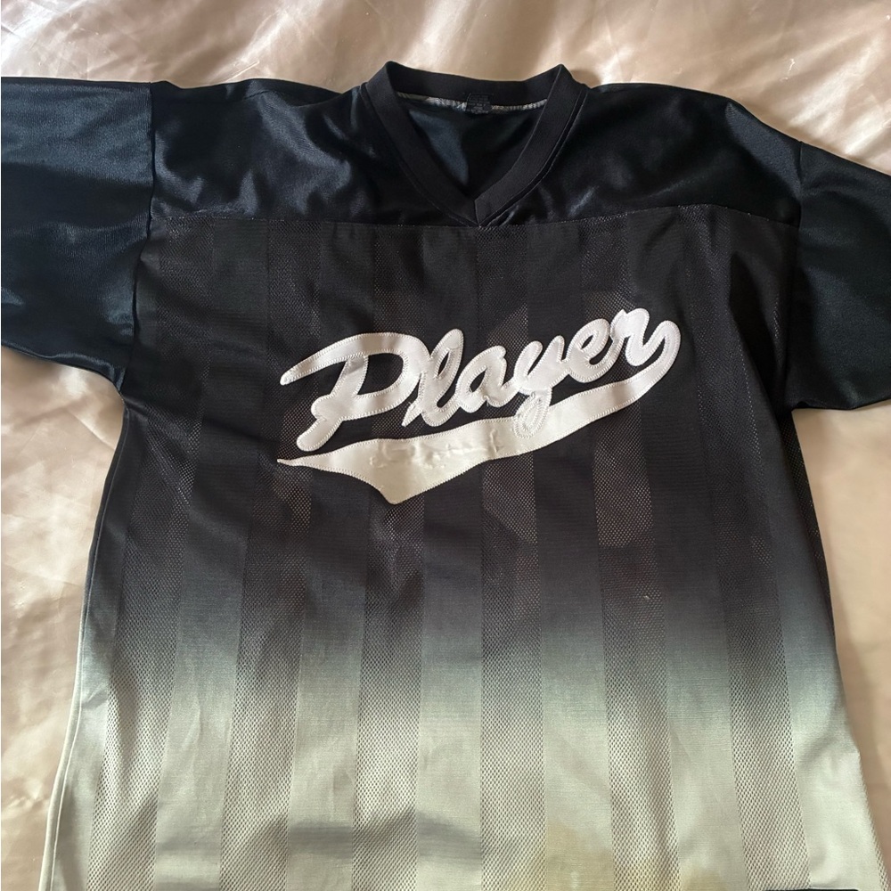 Black and Gray Men's Jersey